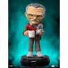 Marvel Statuette PVC - Mini Co. - Stan Lee with Grumpy Cat 14 cm