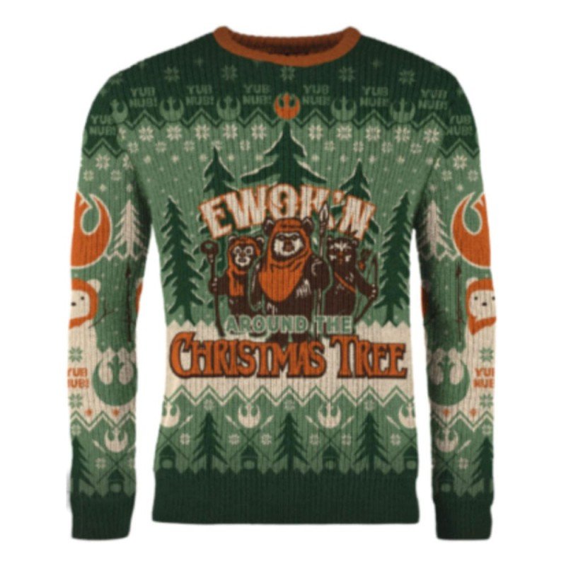 Star Wars Pull de Noël Ewok'n around the Christmas Tree (XL) | 5061036145917