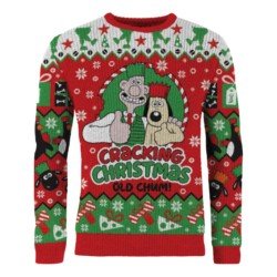 Wallace et Gromit Pull de Noël Cracking Christmas Old Chum! (S)