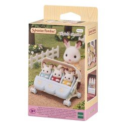 Sylvanian Families: La poussette triple