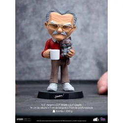 Marvel Statuette PVC - Mini Co. - Stan Lee with Grumpy Cat 14 cm
