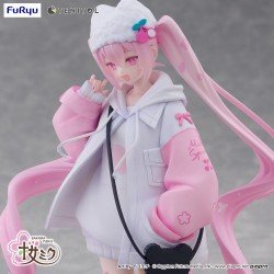 Hatsune Miku Tenitol PVC Statue Sakura Miku Cool style [petit] 19 cm | 4580736407473