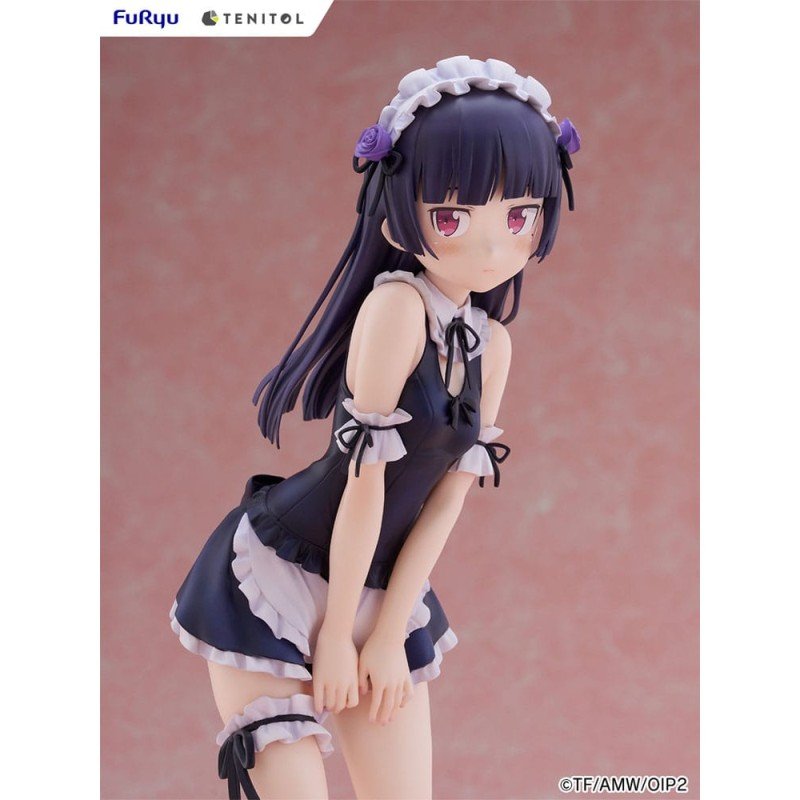 Ore no Imouto ga Konna ni Kawaii Wake ga Nai. Tenitol Tall PVC Statue Kuroneko swimsuits maid Ver. 27 cm | 4580736407572