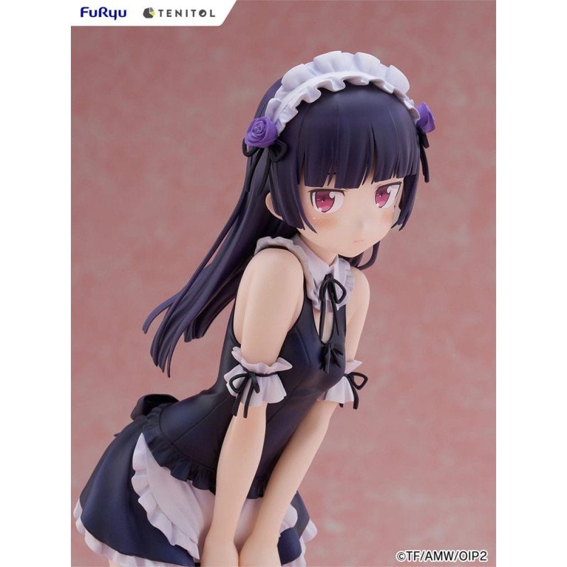 Ore no Imouto ga Konna ni Kawaii Wake ga Nai. Tenitol Tall PVC Statue Kuroneko swimsuits maid Ver. 27 cm | 4580736407572