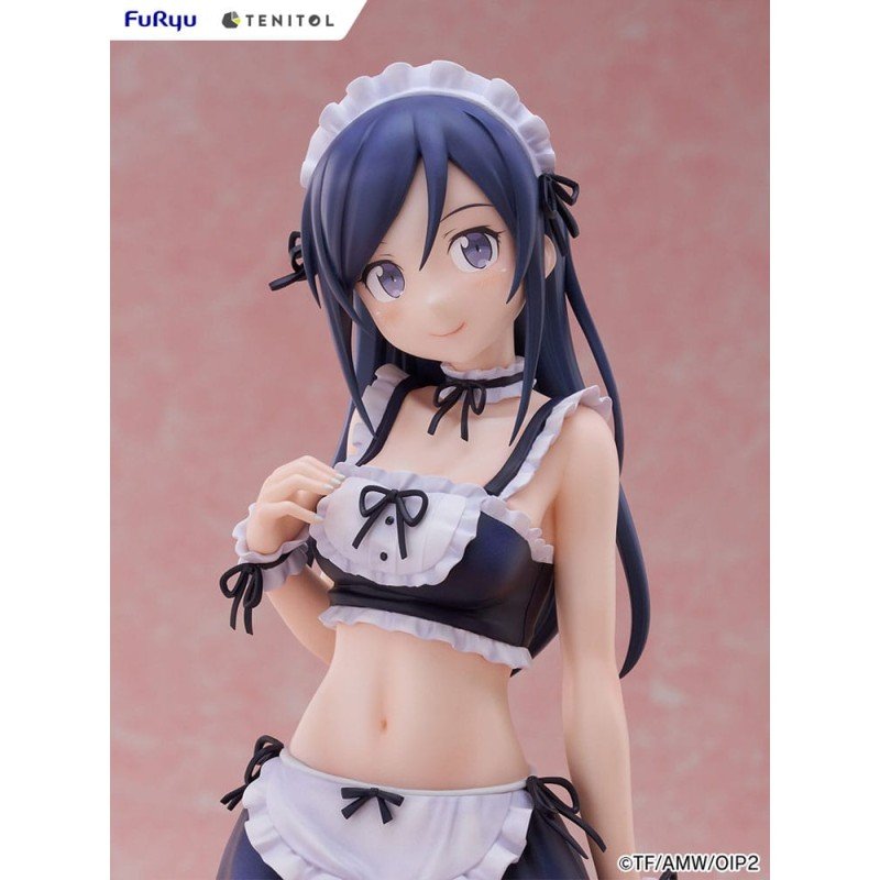 Ore no Imouto ga Konna ni Kawaii Wake ga Nai. Tenitol Tall PVC Statue Aragaki Ayase swimsuits maid Ver. 30 cm | 4580736407589