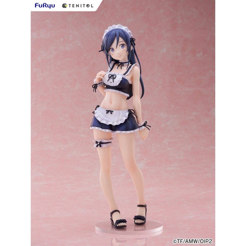 Ore no Imouto ga Konna ni Kawaii Wake ga Nai. Tenitol Tall PVC Statue Aragaki Ayase swimsuits maid Ver. 30 cm | 4580736407589
