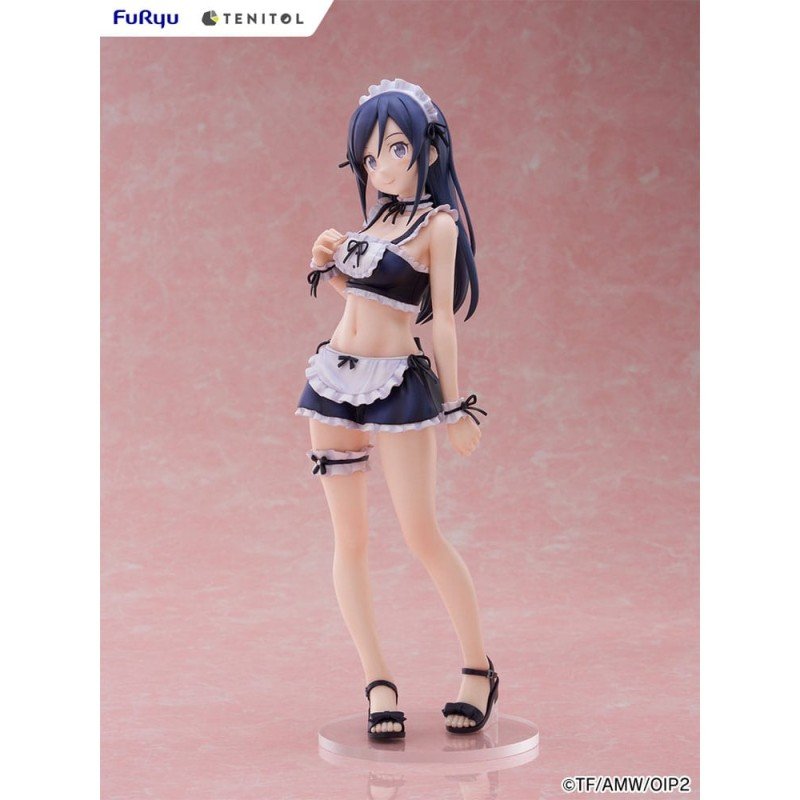 Ore no Imouto ga Konna ni Kawaii Wake ga Nai. Tenitol Tall PVC Statue Aragaki Ayase swimsuits maid Ver. 30 cm | 4580736407589