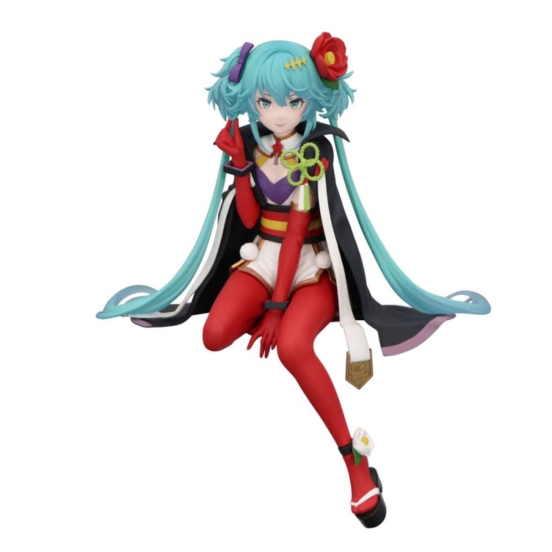 Hatsune Miku Noodle Stopper PVC Statue Flower Fairy Camellia 15 cm | 4571623508441