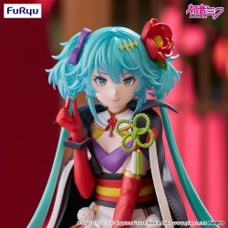 Hatsune Miku Noodle Stopper PVC Statue Flower Fairy Camellia 15 cm | 4571623508441