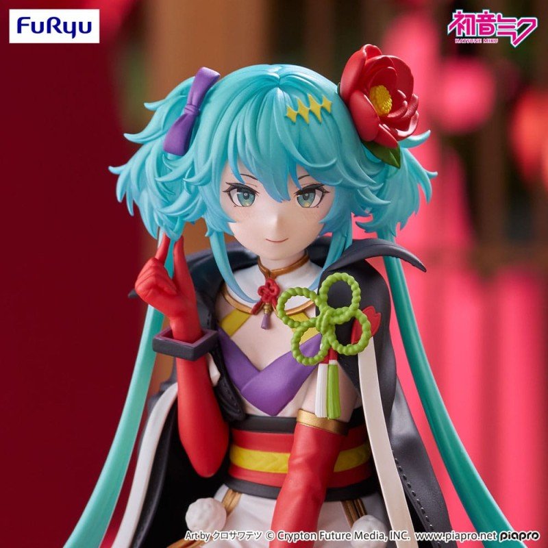 Hatsune Miku Noodle Stopper PVC Statue Flower Fairy Camellia 15 cm | 4571623508441