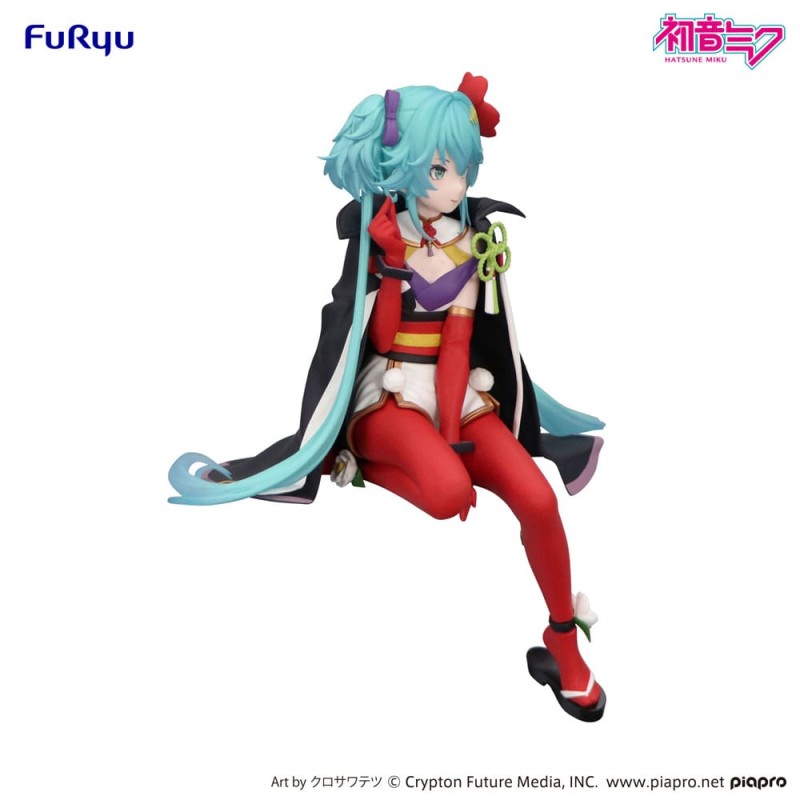 Hatsune Miku Noodle Stopper PVC Statue Flower Fairy Camellia 15 cm | 4571623508441