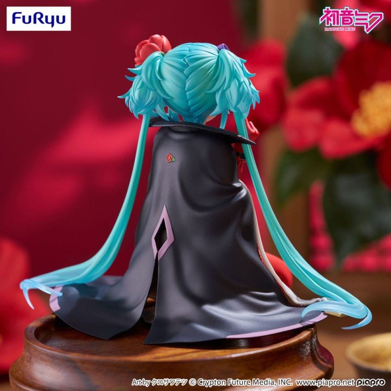 Hatsune Miku Noodle Stopper PVC Statue Flower Fairy Camellia 15 cm | 4571623508441