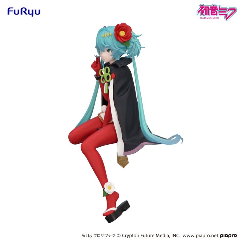 Hatsune Miku Noodle Stopper PVC Statue Flower Fairy Camellia 15 cm | 4571623508441
