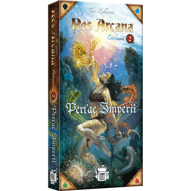 jeu : Res Arcana : Extension Perlae Imperii
éditeur : Sand Castle Games
Version française