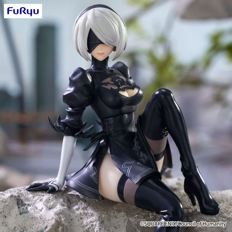NieR:Automata Ver1.1a Noodle Stopper PVC Statue YoRHa No.2 Type B 13 cm | 4571623509950