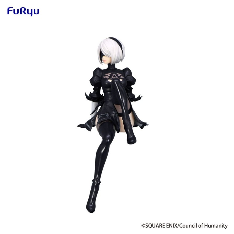 NieR:Automata Ver1.1a Noodle Stopper PVC Statue YoRHa No.2 Type B 13 cm | 4571623509950