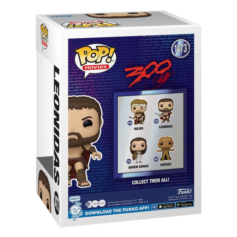 300 Funko POP! Movies Vinyl Leonidas 9 cm