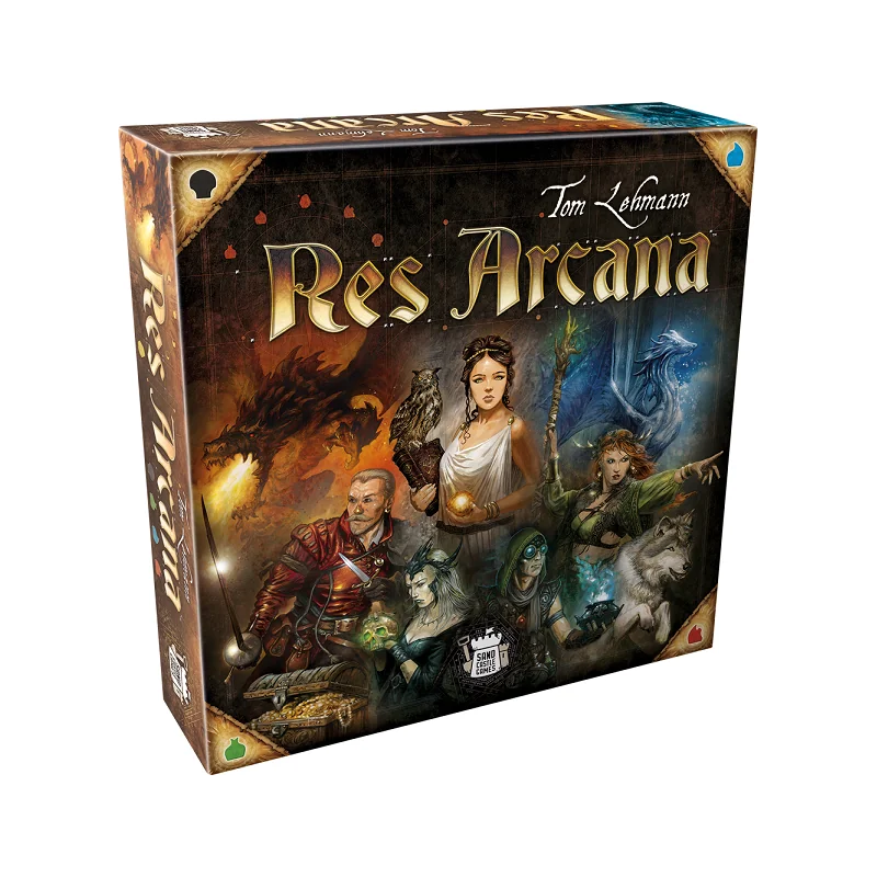 Spel: Res Arcana
Uitgever: Sand Castle Games
Engelse versie