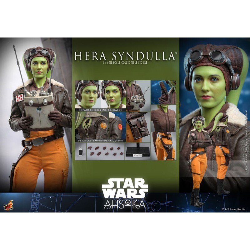 Star Wars: Ahsoka figurine 1/6 Hera Syndulla 28 cm | 4895228615848