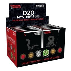 Dungeons & Dragons assortiment Pin's Blind Box Mystery D20 Pins (10)
