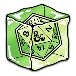 Dungeons & Dragons assortiment Pin's Blind Box Mystery D20 Pins (10) | 0810188491732