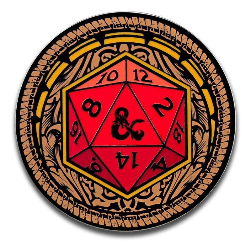 Dungeons & Dragons assortiment Pin's Blind Box Mystery D20 Pins (10) | 0810188491732