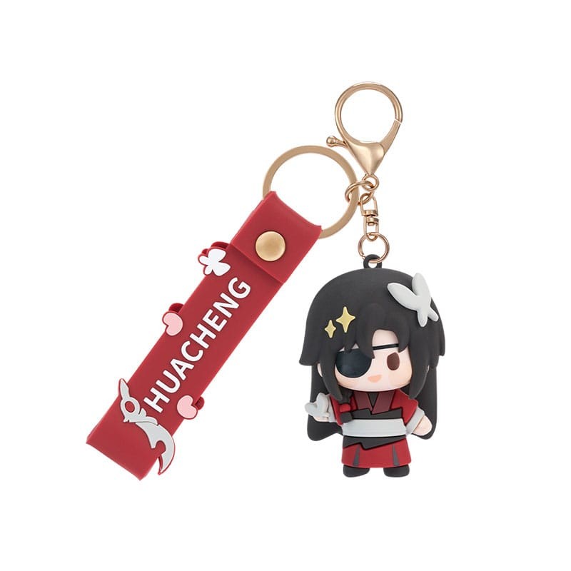 Heaven Official´s Blessing porte-clés caoutchouc Hua Cheng 6 cm | 6976220693978