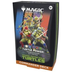 Magic the Gathering Teenage Mutant Ninja Turtles présentoir decks Commander (4) *ANGLAIS*
