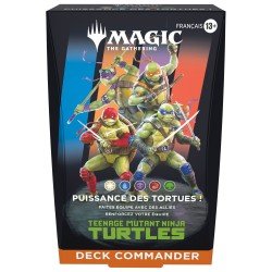 Magic the Gathering Teenage Mutant Ninja Turtles présentoir decks Commander (4) *FRANCAIS*