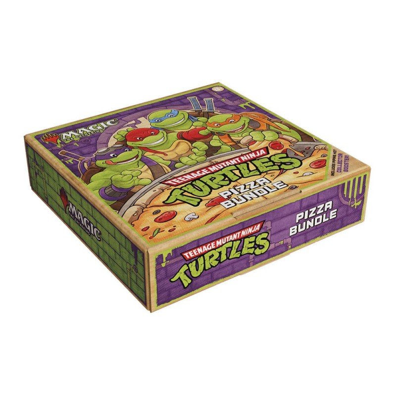 Magic the Gathering Teenage Mutant Ninja Turtles Pizza Bundle *ANGLAIS* | 0195166308371