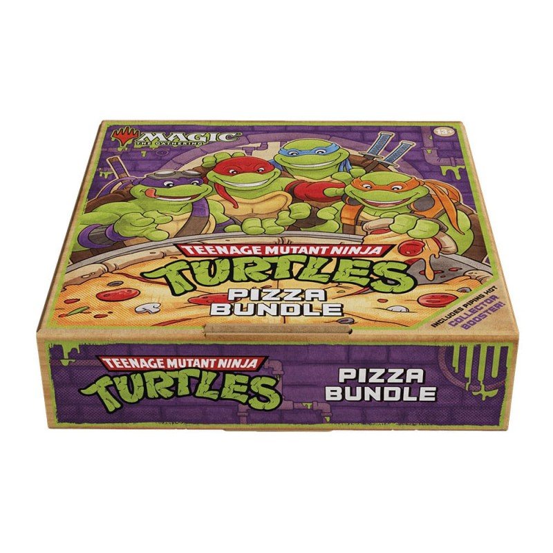 Magic the Gathering Teenage Mutant Ninja Turtles Pizza Bundle *ANGLAIS* | 0195166308371