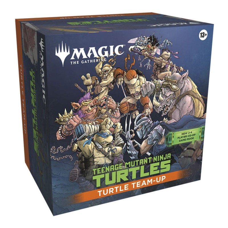 Magic the Gathering Teenage Mutant Ninja Turtles présentoir Turtle Team-Up (4) *ANGLAIS* | 0195166309538
