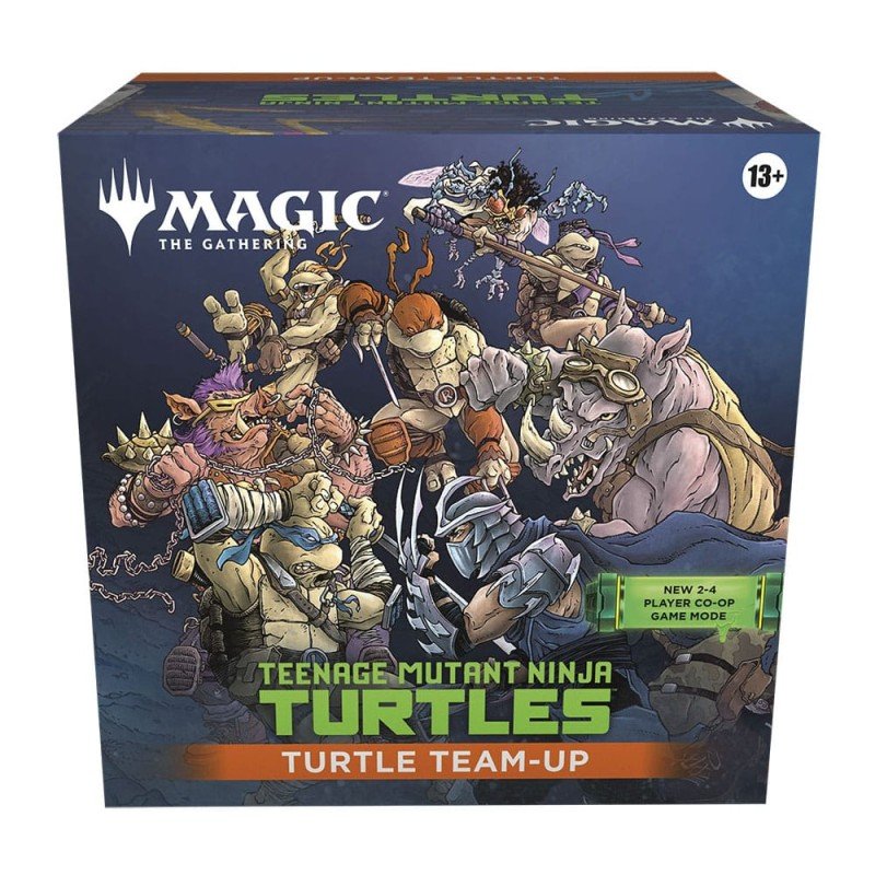 Magic the Gathering Teenage Mutant Ninja Turtles présentoir Turtle Team-Up (4) *ANGLAIS* | 0195166309538
