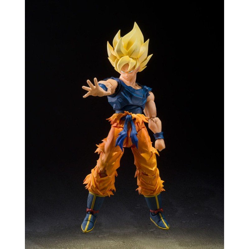 Dragon Ball Z S.H.Figuarts Action Figure Super Saiyan Son Goku (Fighter of Rage) 14 cm | 4573102692900