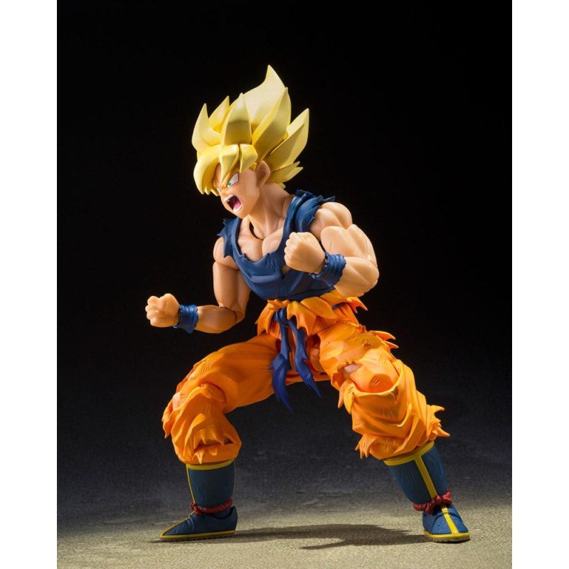 Dragon Ball Z S.H.Figuarts Action Figure Super Saiyan Son Goku (Fighter of Rage) 14 cm | 4573102692900