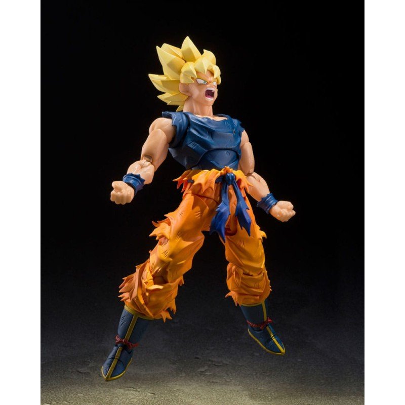 Dragon Ball Z S.H.Figuarts Action Figure Super Saiyan Son Goku (Fighter of Rage) 14 cm | 4573102692900