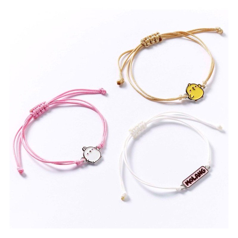 Molang pack 3 bracelets Molang and Piu Piu 18 cm | 5055583480621