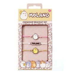 Molang pack 3 bracelets Molang and Piu Piu 18 cm | 5055583480621