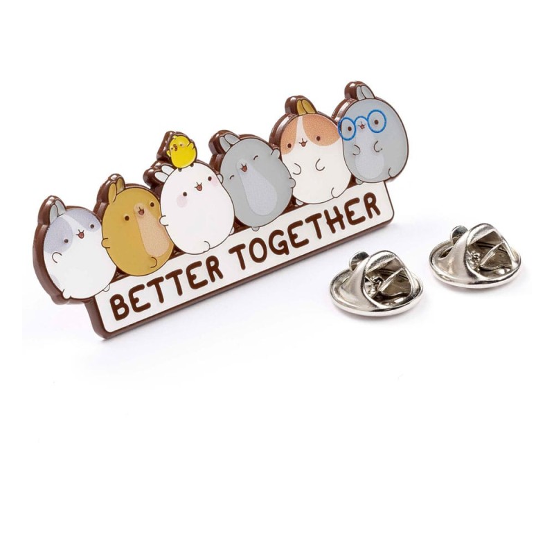 Molang Badge à épingle Better Together | 5055583462924