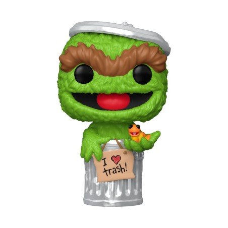Sesame Street POP! TV Vinyl figurine Oscar the Grouch 9 cm | 0889698862349