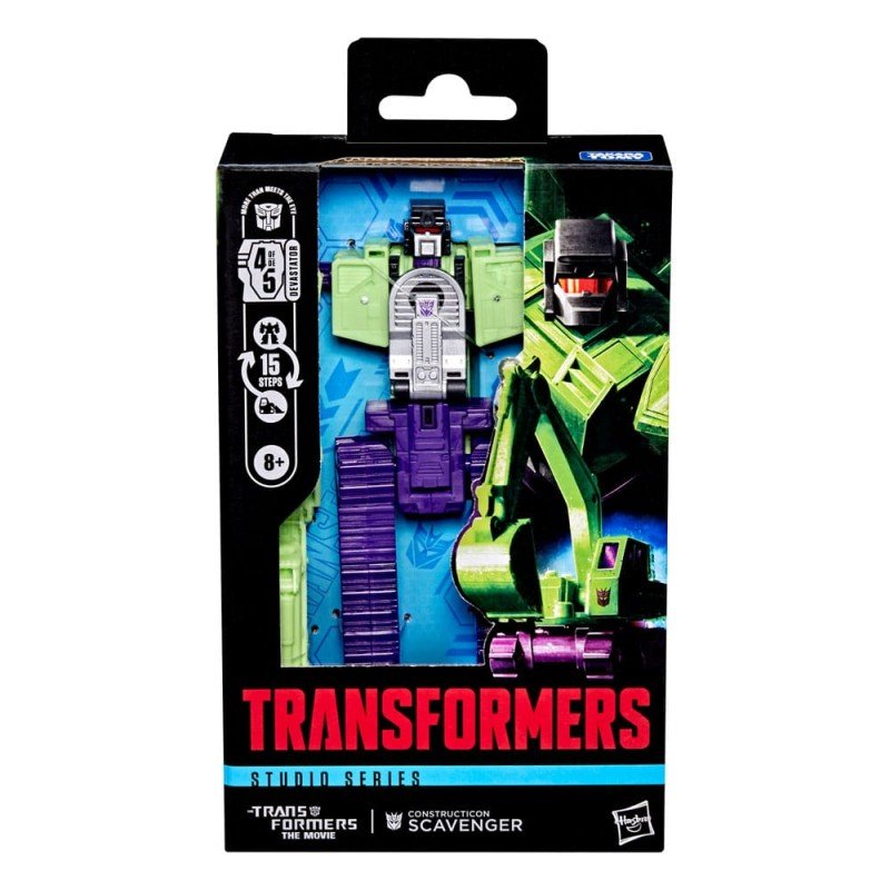 The Transformers: The Movie Studio Series Deluxe Class figurine Constructicon Scavenger 11 cm | 5010996323439