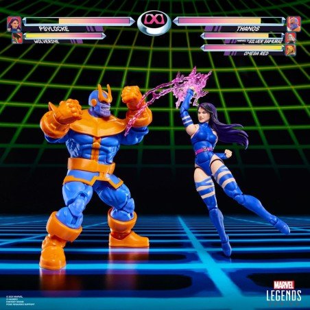 Marvel Legends Gamerverse Action Figure 2-Pack Psylocke vs. Thanos 15 cm | 5010996313201