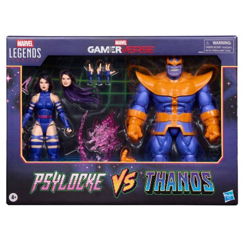 Marvel Legends Gamerverse Action Figure 2-Pack Psylocke vs. Thanos 15 cm | 5010996313201