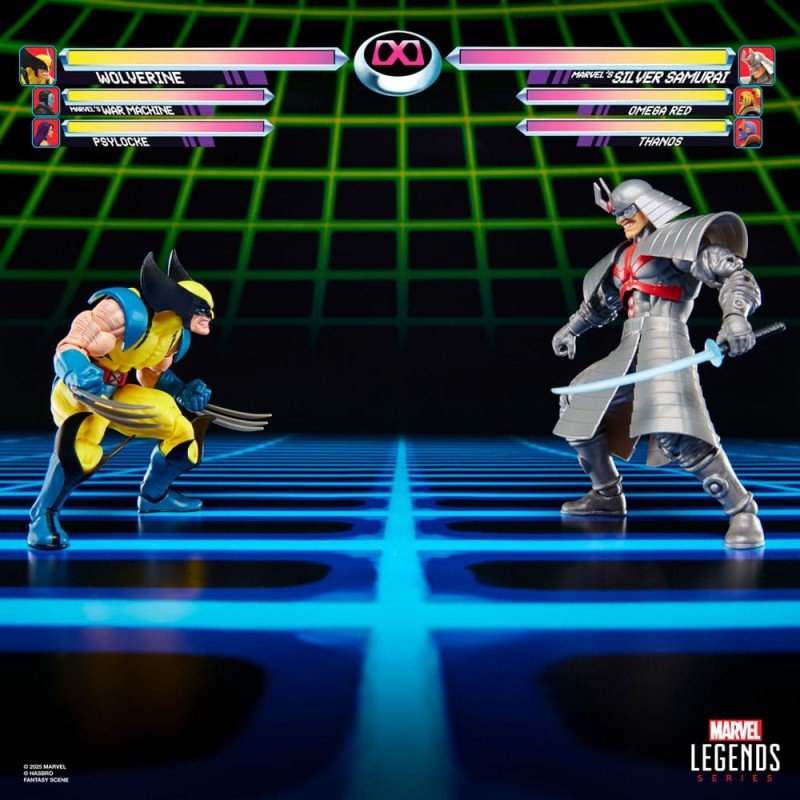 Marvel Legends Gamerverse Action Figure 2-Pack Wolverine vs. Silver Samurai 15 cm | 5010996320490