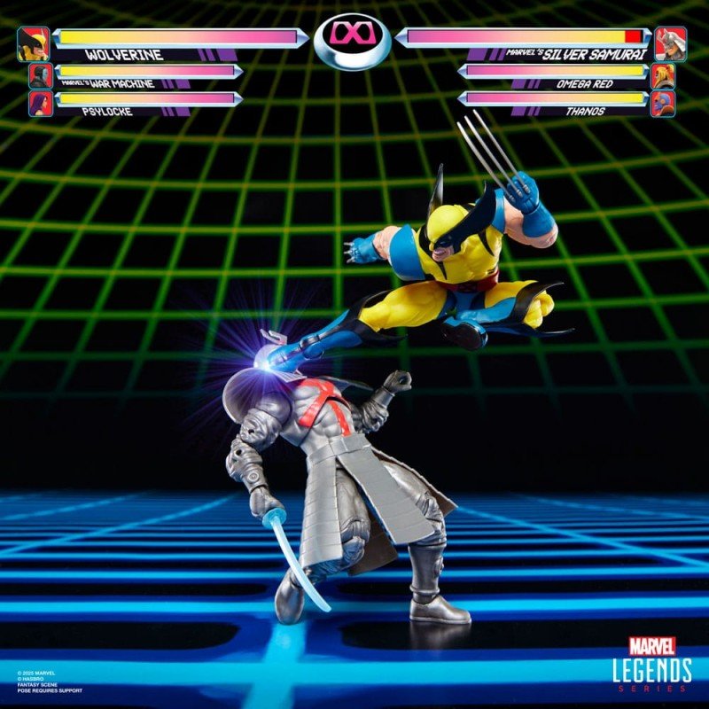 Marvel Legends Gamerverse Action Figure 2-Pack Wolverine vs. Silver Samurai 15 cm | 5010996320490