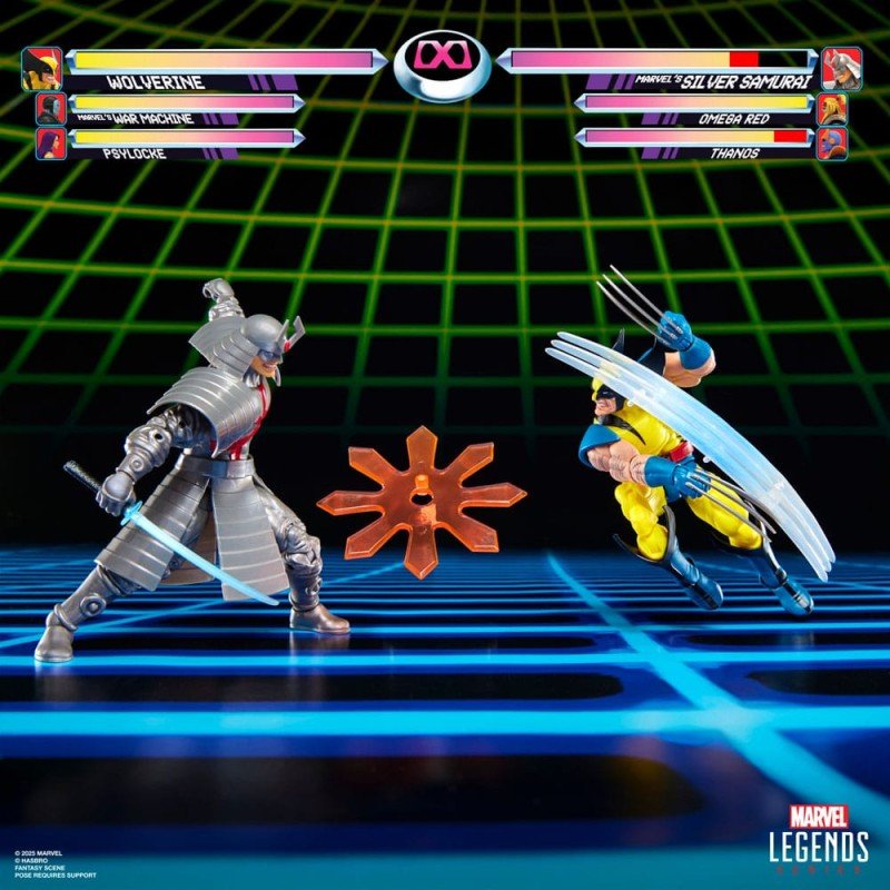 Marvel Legends Gamerverse Action Figure 2-Pack Wolverine vs. Silver Samurai 15 cm | 5010996320490