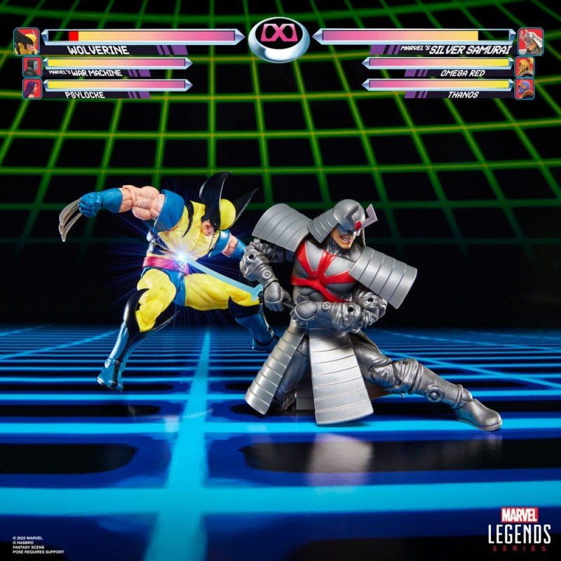 Marvel Legends Gamerverse Action Figure 2-Pack Wolverine vs. Silver Samurai 15 cm | 5010996320490