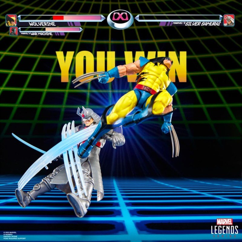 Marvel Legends Gamerverse Action Figure 2-Pack Wolverine vs. Silver Samurai 15 cm | 5010996320490