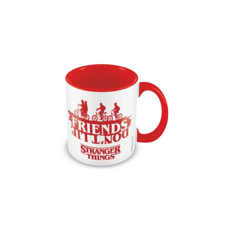 Stranger Things Coloured Inner Mug Friends Don't Lie | 5050574252522