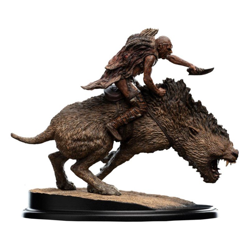Le Seigneur des Anneaux statuette Sharkû on Warg 18 cm | 9420024747520